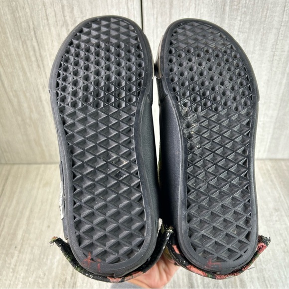 RARE SAMPLE Vans SK8 Hi Reissue Cap Floral High-Top Sneakers Women's Size 7 - Picture 8 of 10